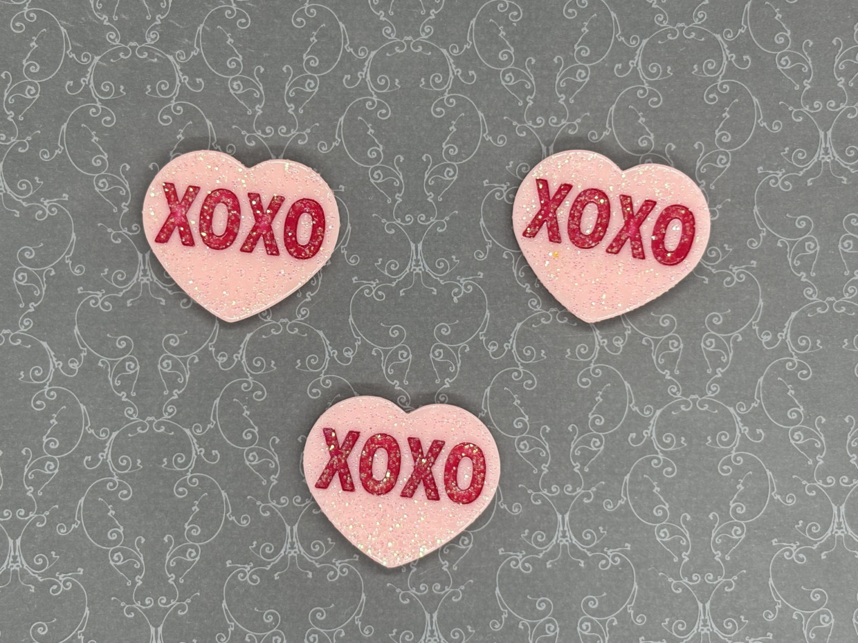 XOXO　ラメピンク