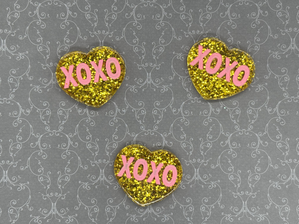 XOXO　クリアラメイエロー